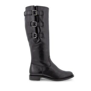 ECCO Hobart/SARTORELLE Buckle Boot, Black, 38 EU or 7 to 7.5